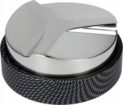 Нивелирач за кафе Motta Leveling Tool, 58mm, дизајн carbon look, црн