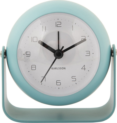 Будилник Karlsson Classic Bunky, метал, Jungle Green
