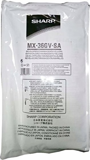 Developer me ngjyrë Sharp MX 36GVSA, për MX 2310, 60000 faqe, i bardhë