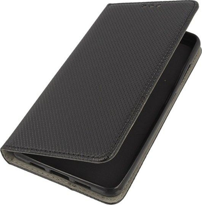 Kapak magnetik për Huawei Mate 30 Pro, tip libër, me xhep kartash, i zi