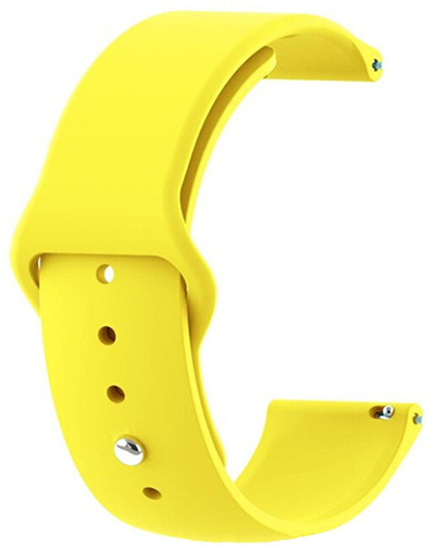 Rrip 4wrist për Samsung Galaxy Watch, i verdhë