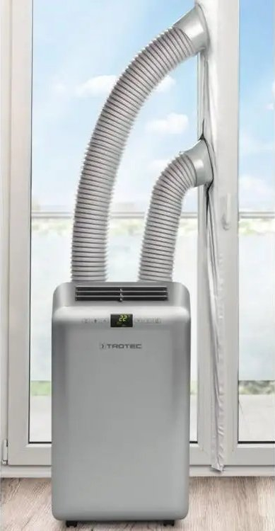 Mbulesë izolimi Trotec AirLock 1000, për dritare dhe dyer, për kondicioner portativ, e bardhë