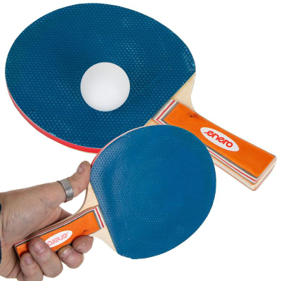 Set pingpongu Enero 1040820, 2 raketa, 3 topa, shumëngjyrësh