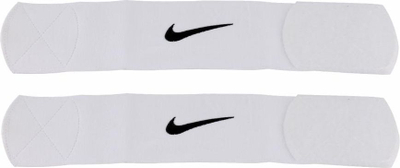 Aksesorë futbolli Nike Guard Stay, 2 copë, të bardha