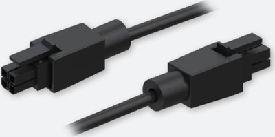Kabllo energjie Teltonika Networks 4-pin në 4-pin, 1m, i zi