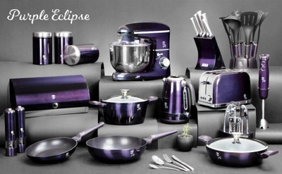Fritezë me ajër të nxehtë Berlinger Haus BH-9207, 1350W, Purple Metallic Line, vjollcë metalike