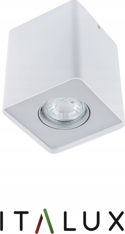 Spot tavan Italux Harris, LED GU10, modern, i bardhë