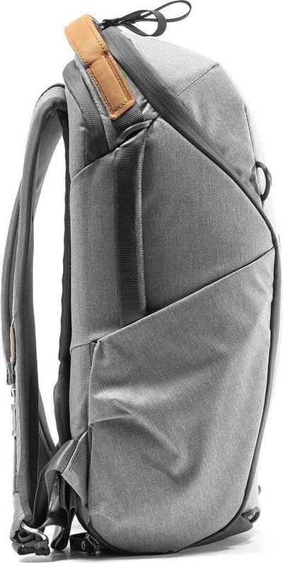 Çantë shpine Peak Design Everyday Backpack Zip 15L, për laptop 15", mban shiun, gri