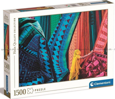 Puzzle Clementoni Fluttering Tissues, 1500 copa, 59.2 x 84.3 cm, shumëngjyrësh