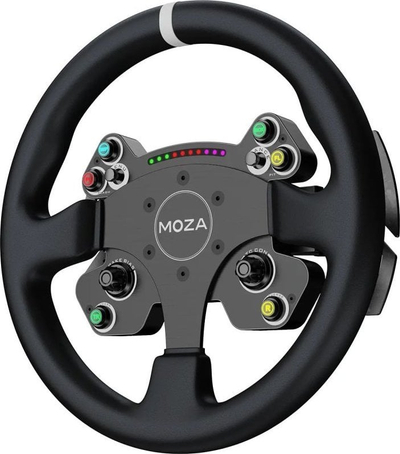 Timon gare MOZA Racing CS V2P RS057, 33cm, RGB, i zi