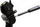 Tripod për telefon Fancier SB4163, lartësi e madhe pune, alumini, i zi