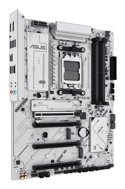Pllakë amë ASUS B650E Max Gaming WiFi W, AMD AM5, DDR5, e bardhë