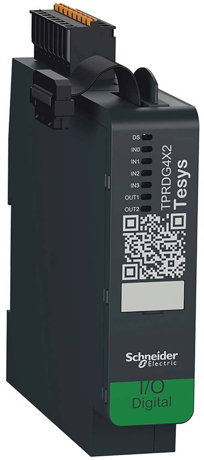 Kartë I/O Schneider Electric TeSys TPRDG4X2, 24V DC, 80A, e zezë