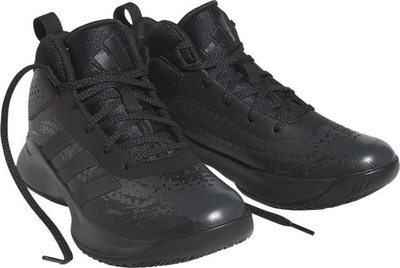 Atlete basketbolli Adidas Cross Em Up 5 K Wide GW4694, për kalamaj, all black, të zeza