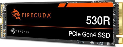SSD i brendshëm Seagate FireCuda 530R, 4TB, M.2 PCIe 4.0, i zi