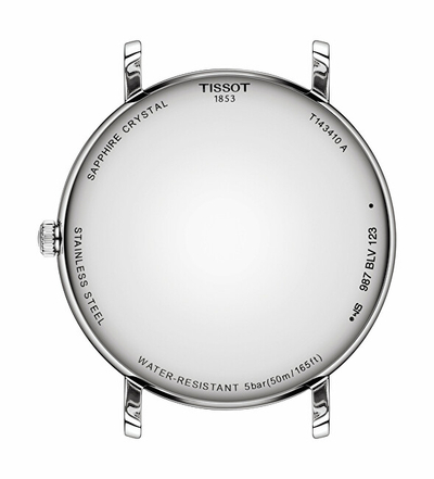 Orë për meshkuj Tissot Everytime Quartz hTI2172, e argjendtë