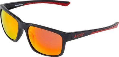 Syze dielli Cairn Swim Polarized, me xhama të polarizum, kategoria 3, të zeza me të kuqe
