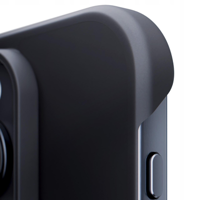 Futrollë telefoni 3MK Just20g Matte Case për iPhone 17 Pro, e zezë