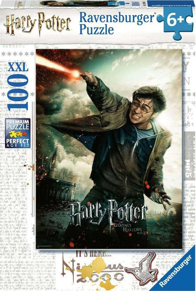 Puzzle Ravensburger Harry Potter XXL, 100 pjesë, shumëngjyrësh