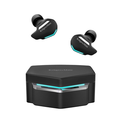TWS слушалки Kruger&amp;Matz Warrior G3, Bluetooth 5.0, црна