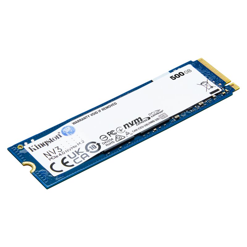 Kingston NV3 - SSD - 500 GB - PCIe 4.0 x4 (NVMe)