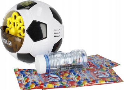 Makina për flluska sapuni Mega Creative My Bubble 532612, në formë topi, e vogël për ta marrë me vete, me shumë ngjyra