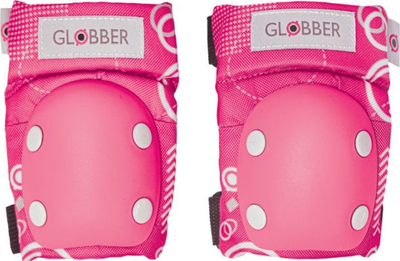 Set mbrojtës për kalamaj Globber, për bërryla edhe gjunjë, 3–7 vjeç, rozë