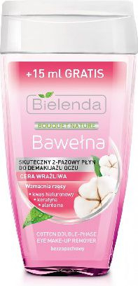 Pastrues për grim Bielenda Bio Plantacja Cotton 2-phase, 125 ml