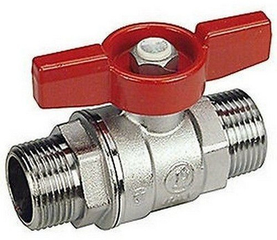 Вентил за вода Гиакомини R253D, 3/8\" MM, со рачка, метален