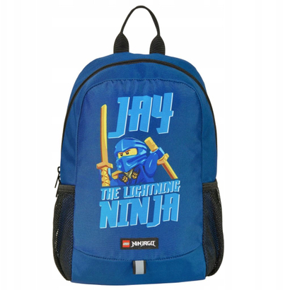 Çantë shpine Lego Ninjago Kids M, mesatare, ngjyrë blu