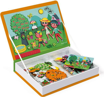 Lojë puzzle magnetike 4 stinët, koleksioni Magnetibook 2018