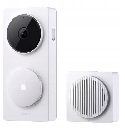 Zile dere me kamerë Aqara G410Select, 2K, Hub smart home, e bardhë