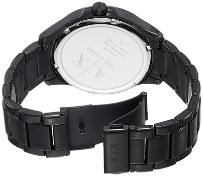 Orë dore për meshkuj Armani Exchange AX2104, e zezë