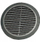 Grilë ventilimi Awenta T32GR Classic, fi125, plastike, grafit