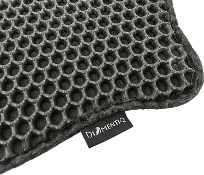 Tapet për tualetin e maces Diamentiq Rectangular, drejtkëndor, EVA antirrëshqitës, i zi