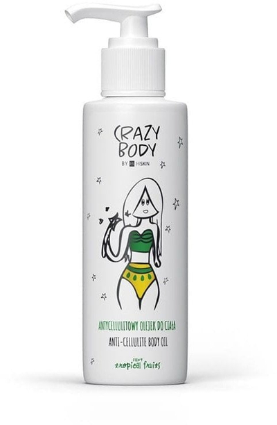Vaj trupi Hs Hiskin Crazy Body Anti Cellulite, Tropical Fruits, 150ml