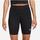 Shorc bikesh për goca Nike Sportswear Classics, bel i lartë, elastik, të zeza