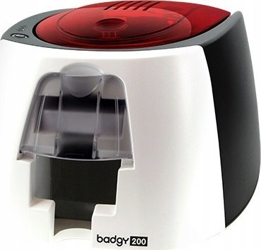 Printer kartash Evolis Badgy 200, termik me ngjyra, 300 dpi, i bardhë