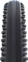 Gomë biçiklete Schwalbe Hurricane Performance, 27.5x2.25", RaceGuard, e zezë