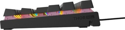 Tastierë mekanike Genesis THOR 303 TKL, RGB, Outemu Peach Silent, me kabllo, e zezë