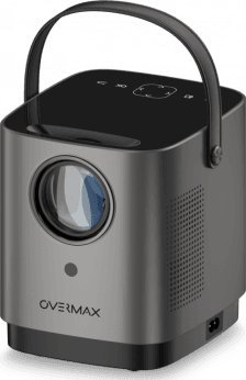 Projektor i vogël portabel Overmax Multipic 3.6, LED, HD, WiFi, gri