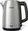 Ibrik elektrik Philips Viva Collection HD9353/90, 1.7L, inox, argjendtë