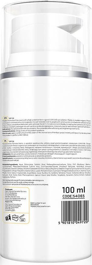 Krem fytyre Apis Natural Cosmetics Professional Protective, SPF 50, 100 ml