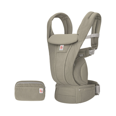 Mbajtëse bebe Ergobaby Omni Deluxe Mesh, ergonomike, Soft Olive