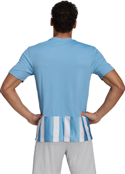Fanellë futbolli adidas Striped 21 JSY M GN5845, Aeroready, për burra, blu me të bardhë