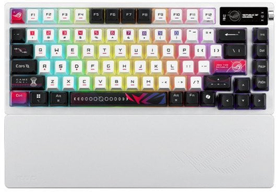 Tastierë gaming Asus ROG Azoth X Storm, wireless, 75%, e zezë