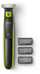 Aparat rroje Philips OneBlade Face, 3 krehra, pa kabllo, i zi