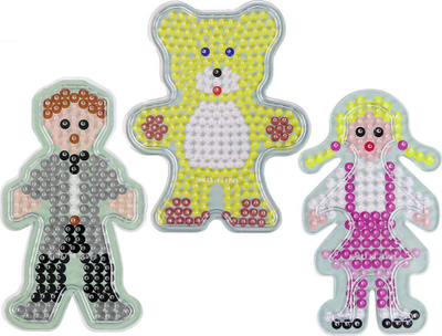 Lodër kreative Lean Ironing Beads, 9000 rruaza, shumëngjyrëshe