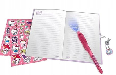 Set shkollor Kids Licensing Hello Kitty and Friends, kuti stationery për kalamaj, shumëngjyrëshe