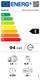 Lavastovilje Electrolux ESA47210SW, 13 sete, 8 programe, e bardhë